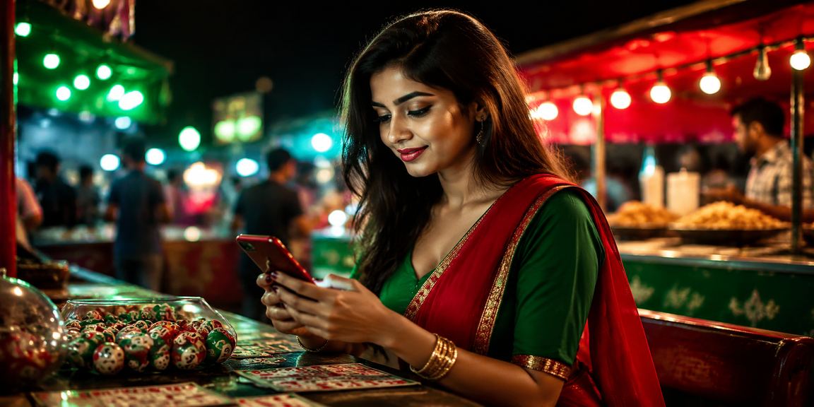 বগুড়ায় লাল-সবুজ পরিবেশে লটারি ও গেমস উপভোগ
